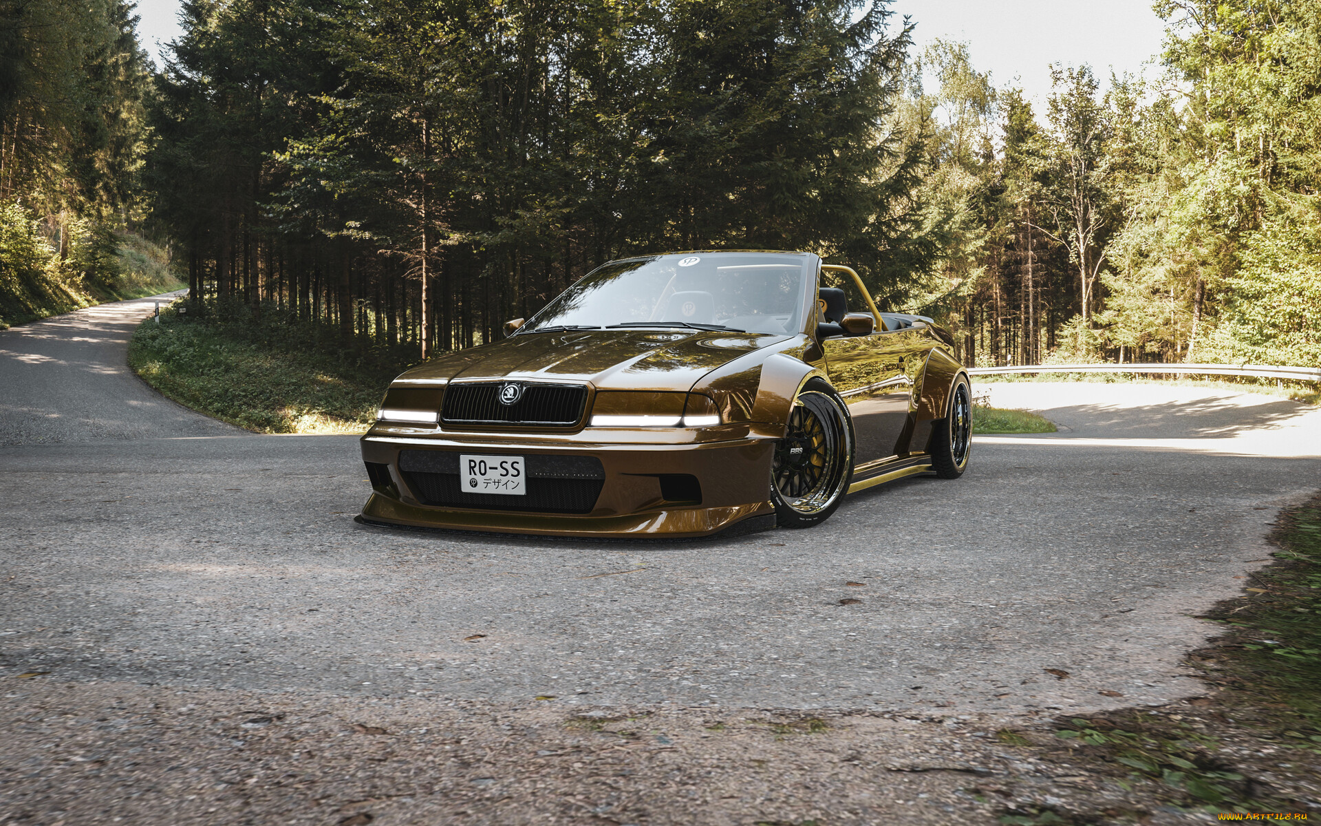 skoda octavia, , 3, skoda, octavia, converible, widebody, tuning, car, , 